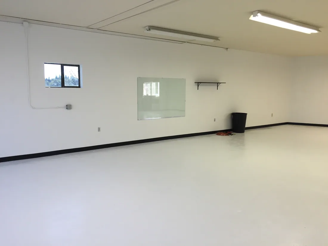 Painted interior at Reeves Window Tinting in Redding, California